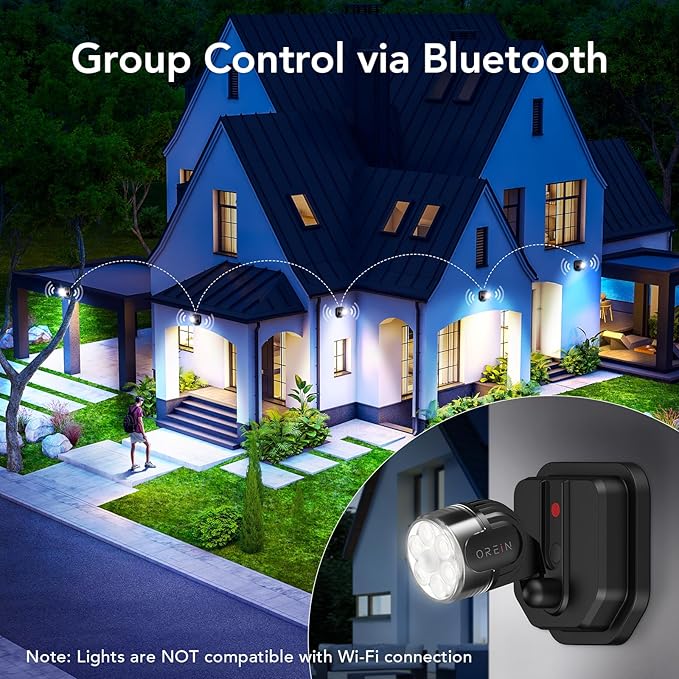 OREiN Outdoor Motion Sensor Light, Smart Motion Lights - Image 5