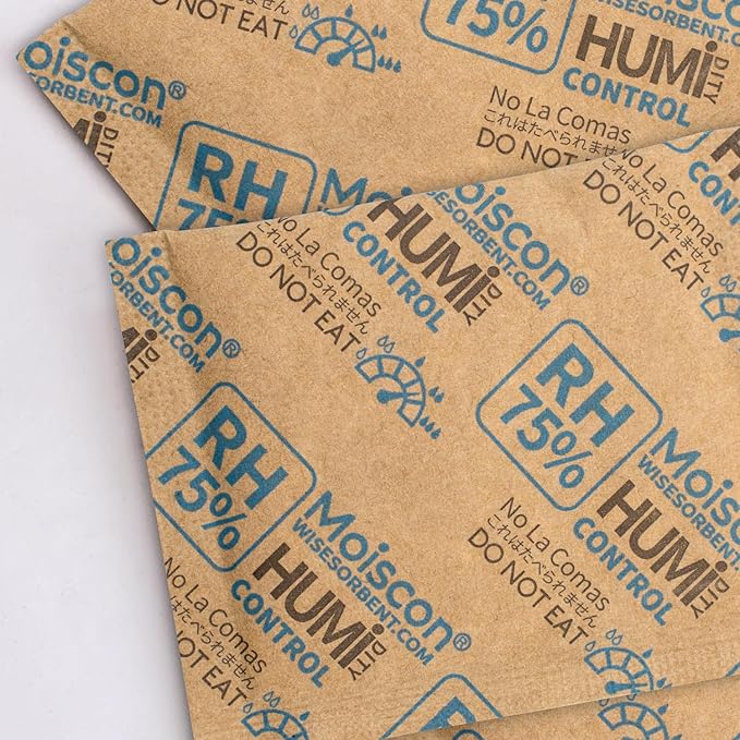 Wisesorb 30 Pack 75% RH Size 8 Two-Way Humidity Control Packs - Image 9