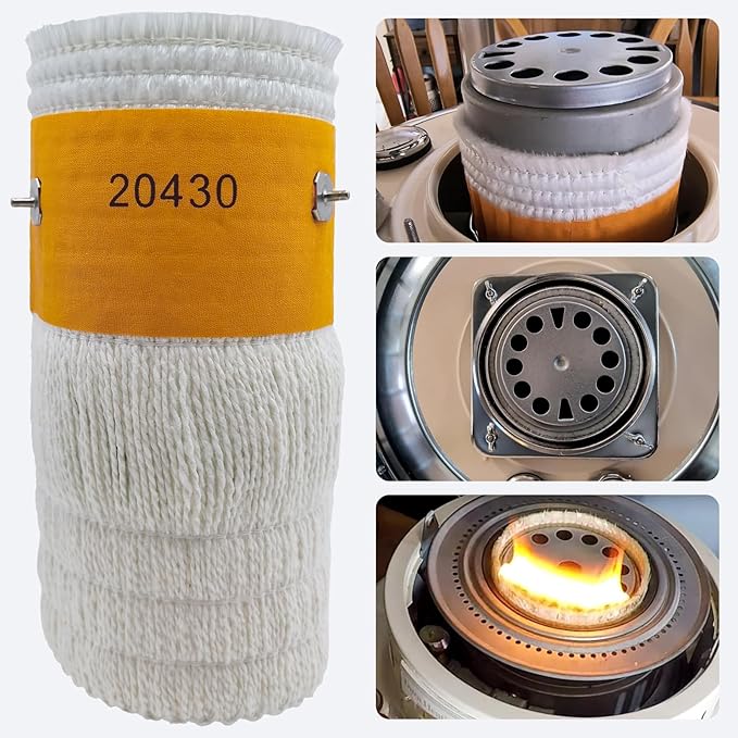 20430 Kerosene Heater Wick Replacement, 5.7" x 8" Cotton Fiberglass Blend - Image 5