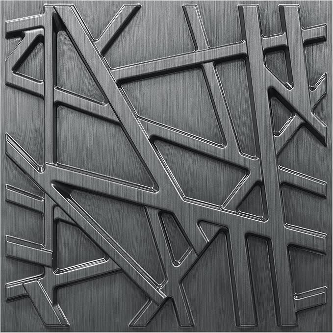 LEVOWAY 33 Pack 3D Wall Panels for Interior Wall Decor, Wall Covering Panles by LEVOWAY