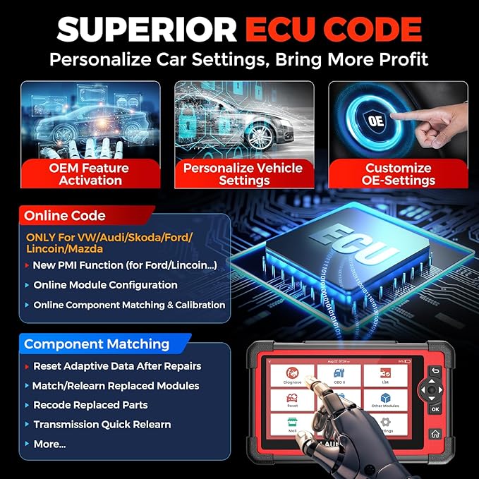 LAUNCH X431 CRP919E OBD2 Scanner, 2026 Bidirectional Scan Tool as CRP919EBT - Image 3