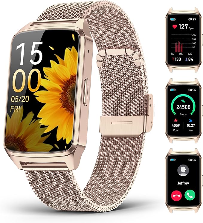 ChronArk Fitness Tracker Watch for Women Men, Step Counter Compatible by Unknown