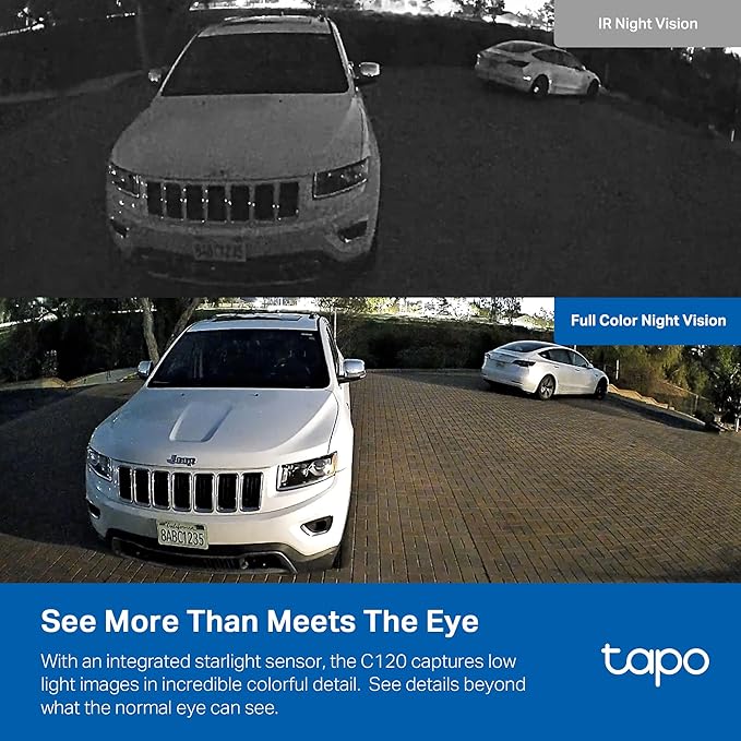 Tapo 2K+ Indoor/Outdoor Wired Security Camera - Image 2