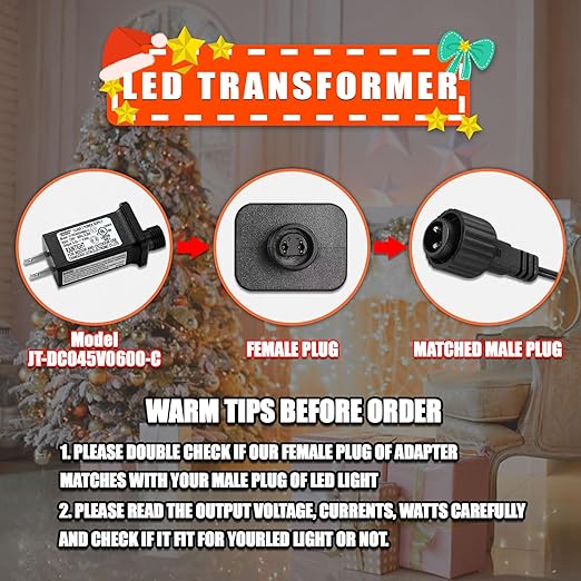 4.5V 0.6A Controller with Extension Cable, Replacement Model JT-DC045V0600-C - Image 3
