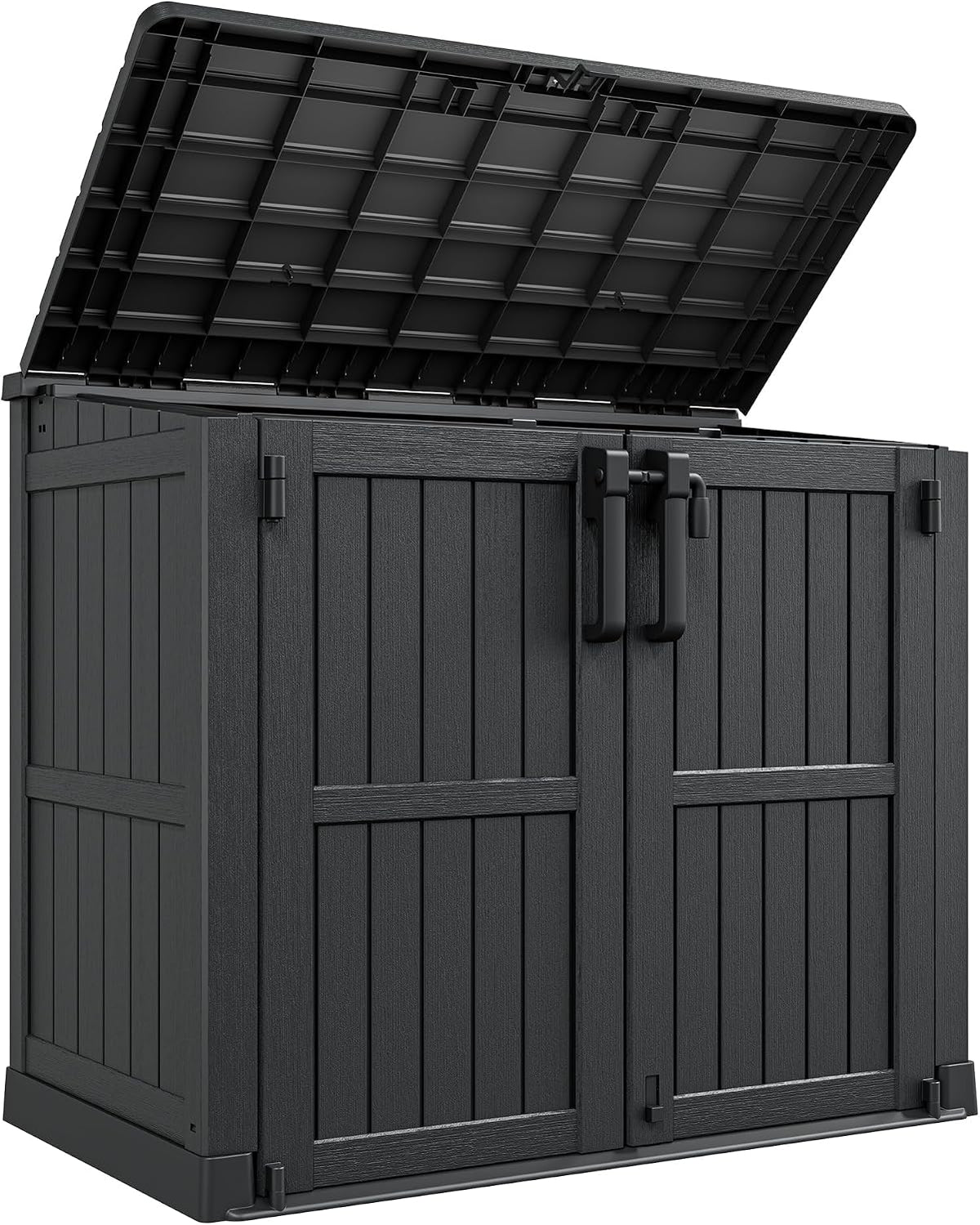 lhbcraft outdoor storage cabinet 36 cu ft, portable, main product view