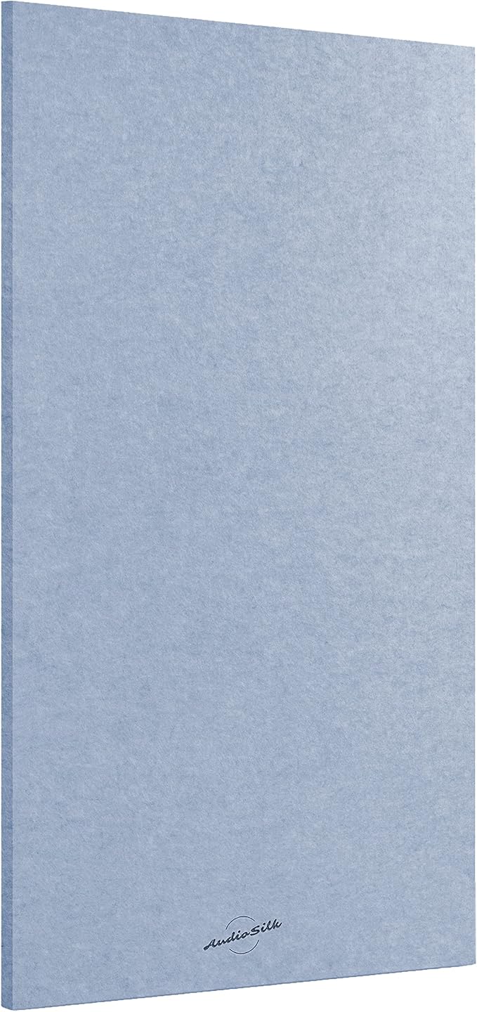 AudioSilk Acoustic Panel, Pale Blue by AudioSilk