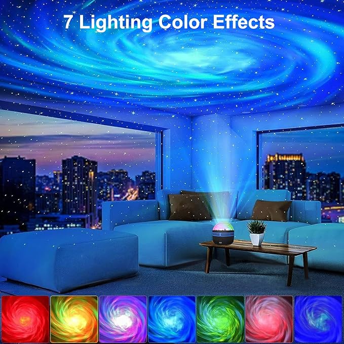 MAXROCK Galaxy Projector, Nebula Lamp Night Light - Image 2