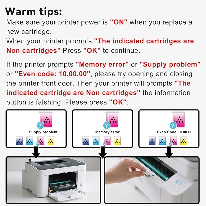 218X Toner Cartridges 4Pack MFP 3301fdw 3201dw Toner Compatible - Image 8