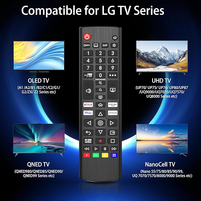 Universal Remote Control for LG Smart TV, Replacement Remove for LG Original - Image 6