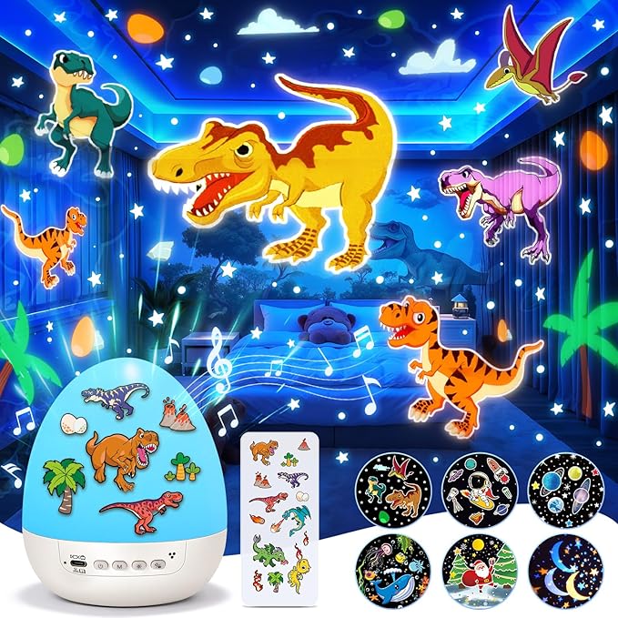 Dinosaur Toys for Kids 3-5 | 15 Sleeping Sounds+12HD Films+7 by pikoy