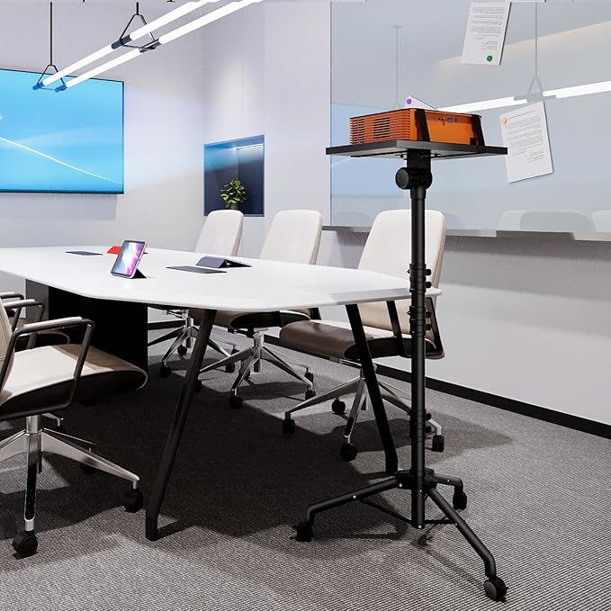 CAHAYA Projector Tripod Stand Adjustable: Height 29 to 65in Projector - Image 7