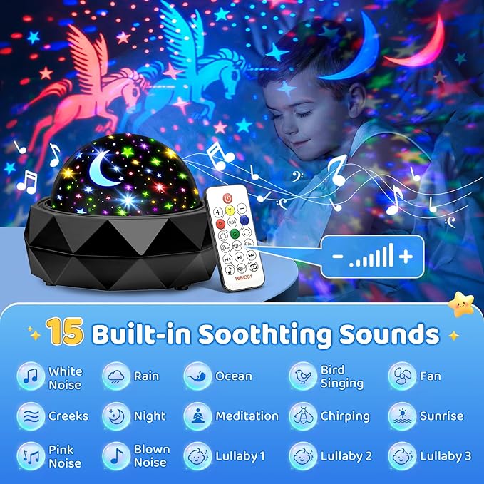 PIKOY Night Light Projector for Kids Room - Image 5