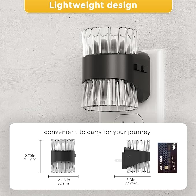 L LOHAS LED Night Light, Modern Night Lights Plug into Wall, 3000K/4000k/5000K - Image 3
