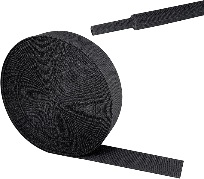 Sonoreboom 2 in 1 Heat Shrink Braided Sleeving Fabric Tubing-Ideal fit by Sunnarepoon