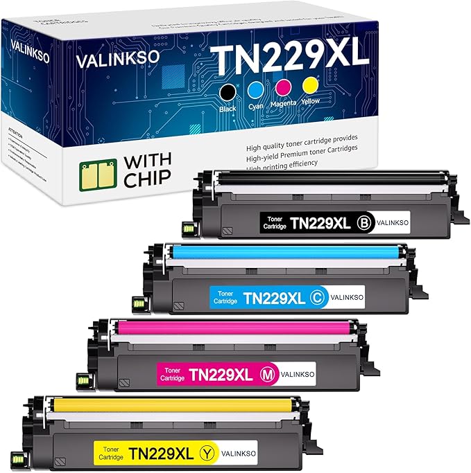 Valinkso TN229XL Toner Cartridge Replacement by Valinkso