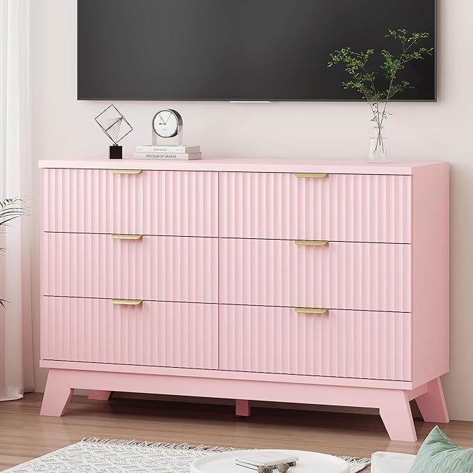 Fluted Dresser for Bedroom - Image 7