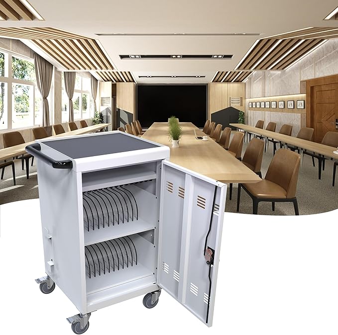 OFLILAK 30-Device Mobile Charging Cart - Image 5