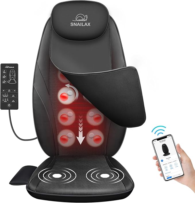 Snailax Back Massager with Heat, Gifts by Snailax