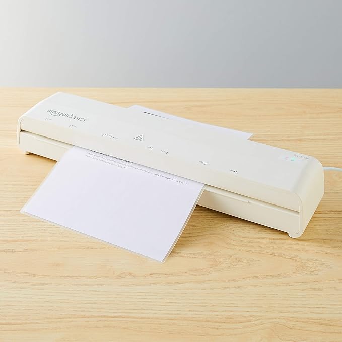 Amazon Basics 12 inch Thermal Laminator Machine, 1 Min Warm-Up, - Image 6