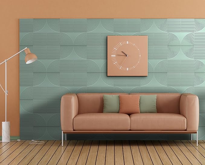 From Plain To Beautiful In Hours 9002 Arc Swell PVC 12 in x 12 in Peel and - Image 8