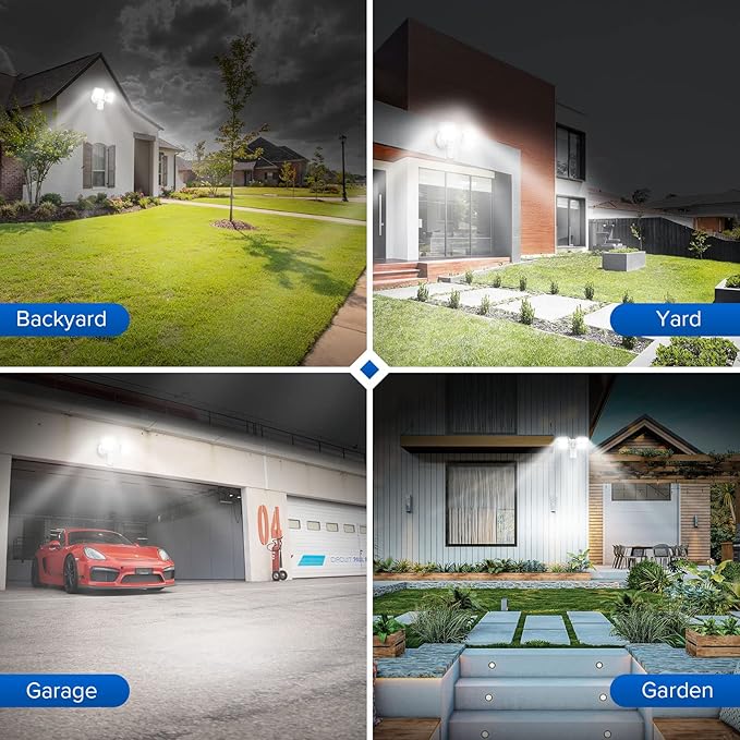 SANSI 36W 3600LM Motion Sensor Outdoor Lights, 000 Hrs Lifespan LED Flood Light - Image 6