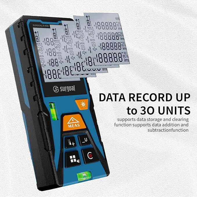 Laser Distance Meter 328ft – Digital Laser Measuring Tool - Image 3