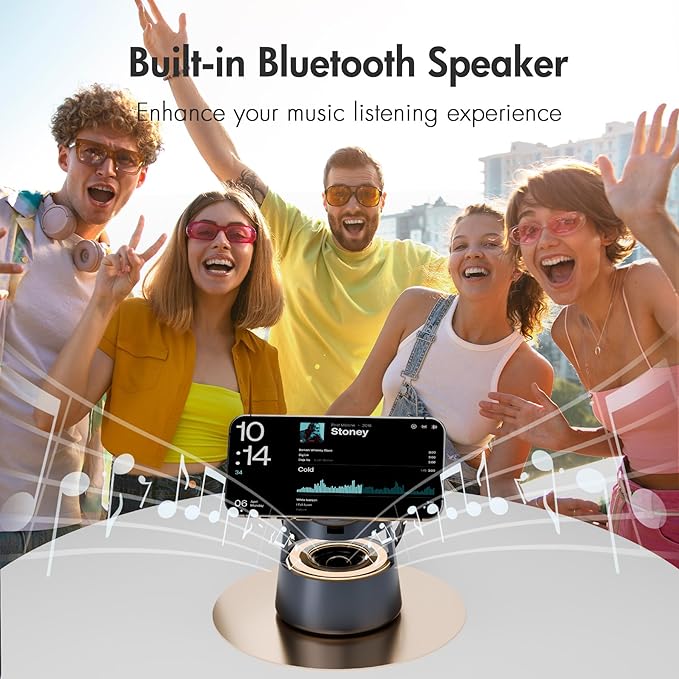 5 in 1 Magnetic Wireless Charger Bluetooth Speakers and Night Light - Image 6