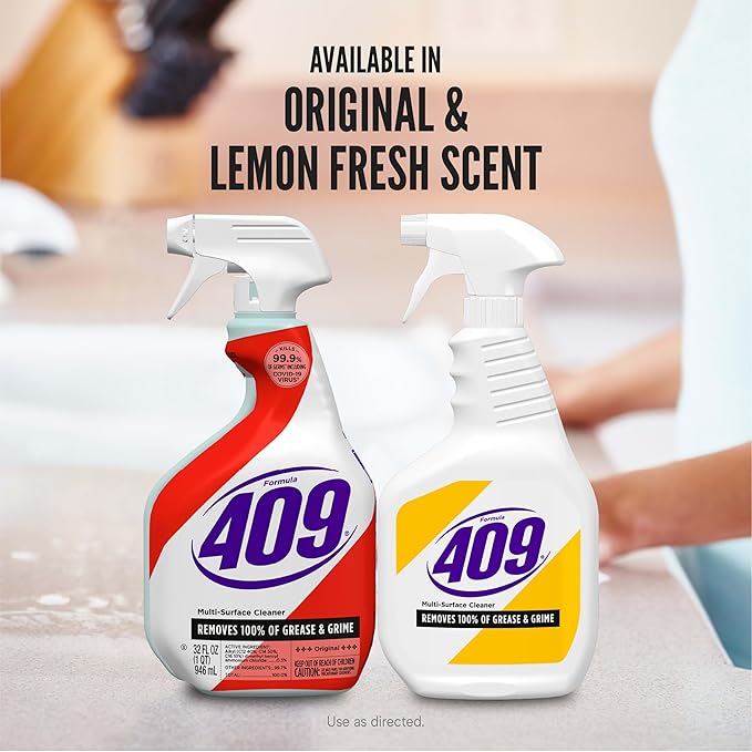Formula 409 Multi-Surface Cleaner, Spray Bottle, Lemon Fresh, 32 Fluid Ounces - Image 7