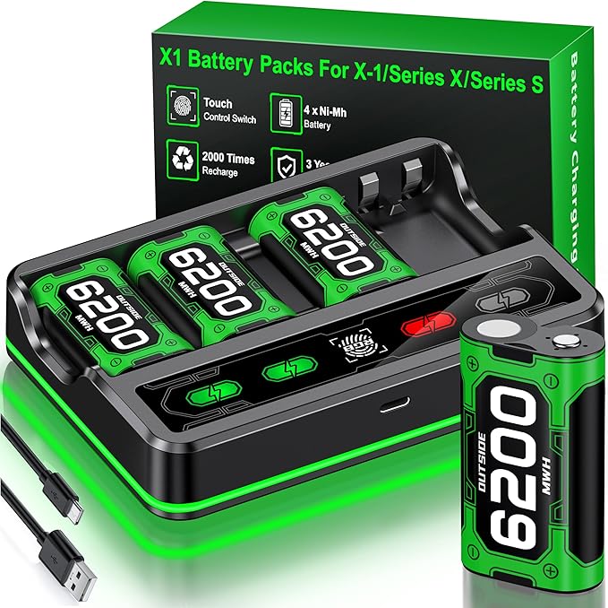 Upgraded Fast Charging Rechargeable Battery Pack by NinjajoyOXxboxbatterypack