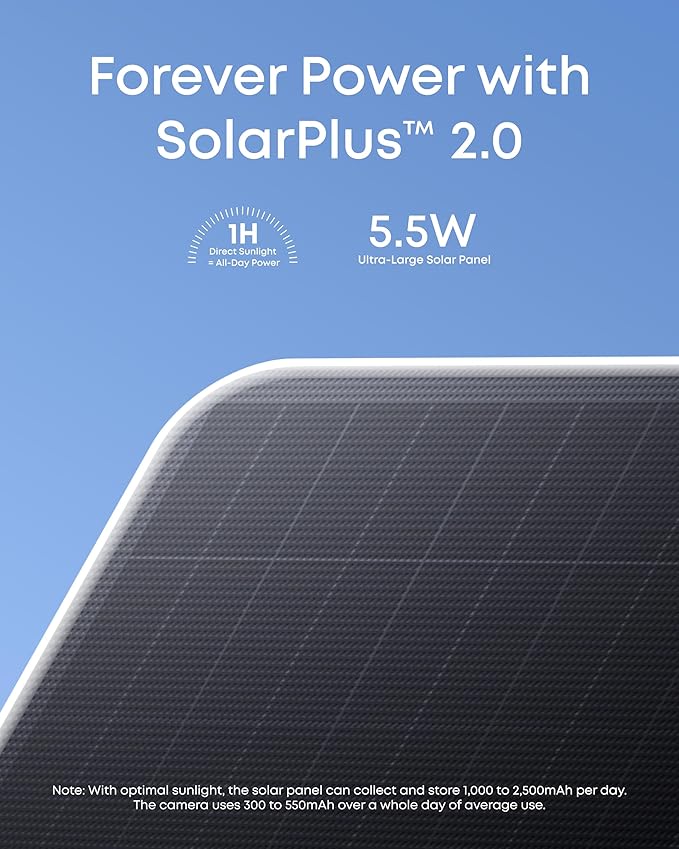 eufy Security eufyCam S4, 4K Solar Camera Wireless Outdoor, Triple Lens - Image 6