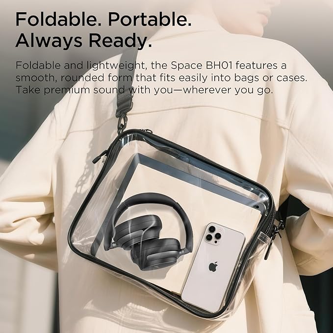 Hybrid Active Noise Cancelling Headphones: Wireless Over Ear Bluetooth 6.0 - Image 4