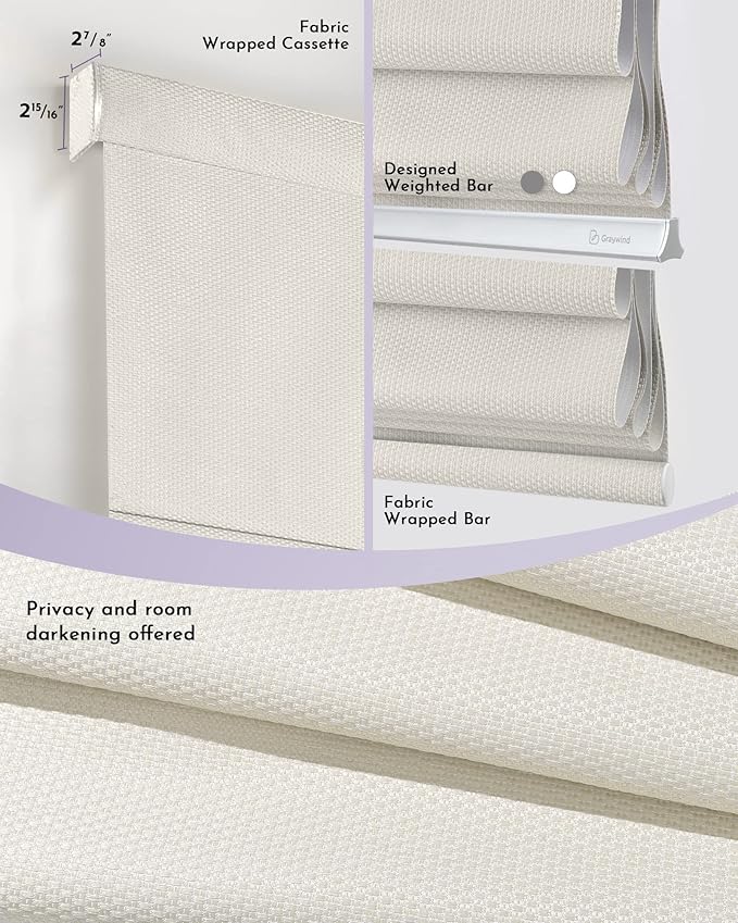 Graywind Smart Roman Shades Compatible - Image 6