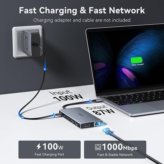 USB C Laptop Docking Station - Image 6