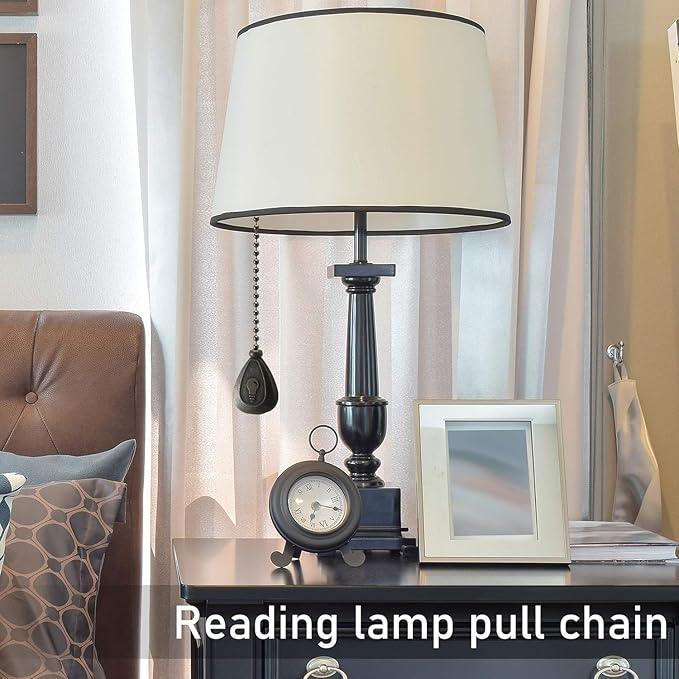 Patelai 4 Pieces Ceiling Fan Pull Chain Extender Ornament 12 Inch Ceiling Pull - Image 4