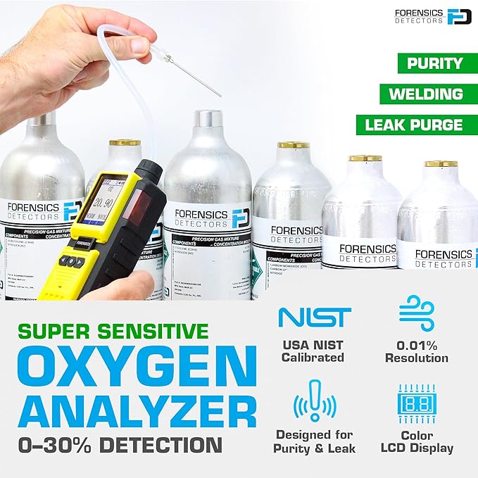 Nitrogen Gas Detector by Forensics | Portable Analyzer - Image 2