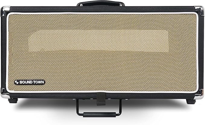 Sound Town Vintage 4U Amp Rack Case, 12.5" Depth by SOUNDTOWN