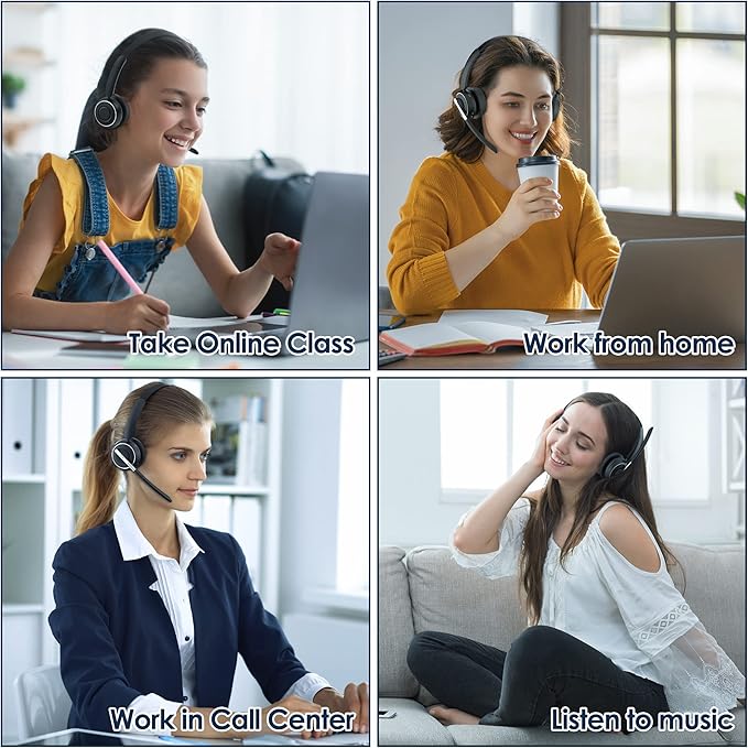 Wireless Headset, Charging Base & Mic Mute - Image 7