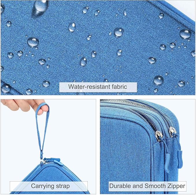 FYY Electronic Organizer, Large Travel Cable Organizer Bag Pouch Electronic - Image 4