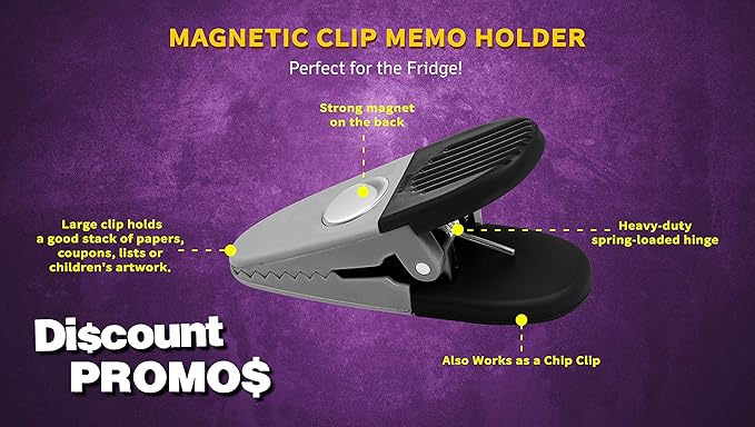 10 Magnetic Memo Holders Set - Image 3