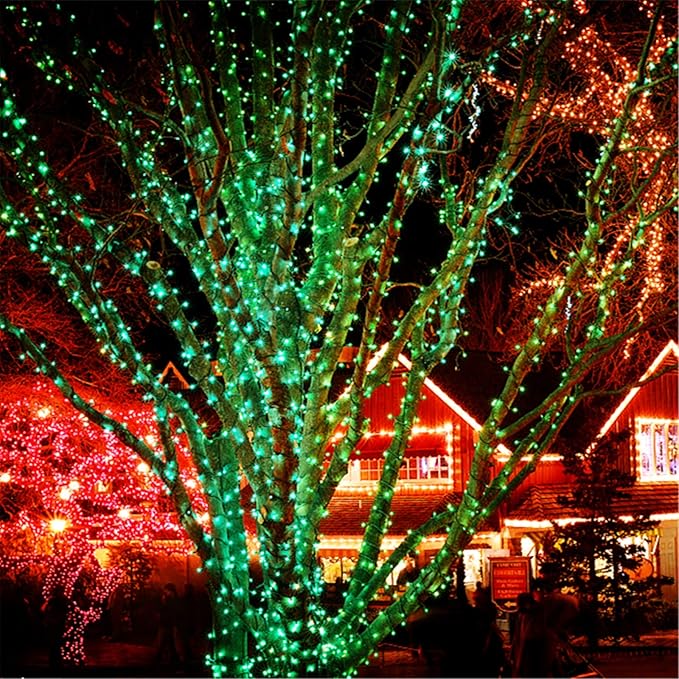 HOME LIGHTING 200 LED 66FT Christmas String Lights, St Patricks Day Fairy Lights - Image 3