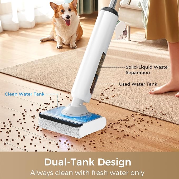 BROBIG Wet Dry Vacuum Cleaner, 180°Lie-Flat Vacuum Mop All in One - Image 9