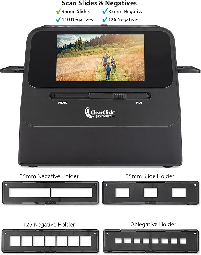 ClearClick QuickConvert 2.0 Photo, and Negative Scanner - Image 3
