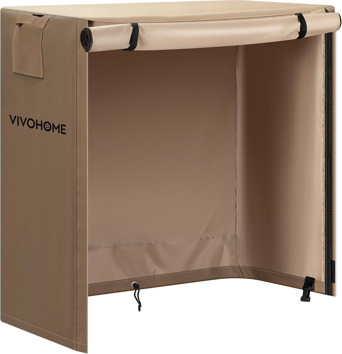vivohome 3ft waterproof outdoor firewood log rack cover, main product view