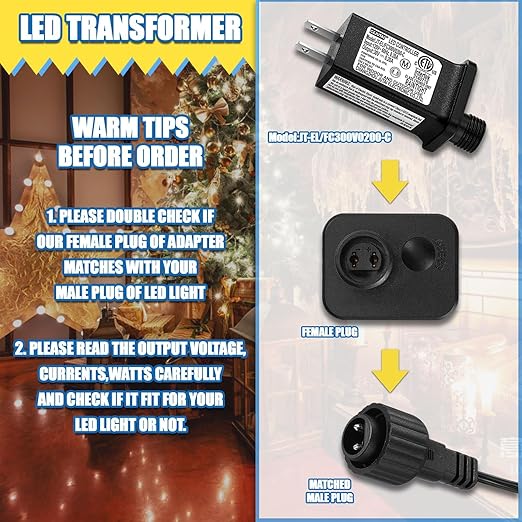 30V 0.2A LED Controller with Extension Cord, Replacement Model - Image 3