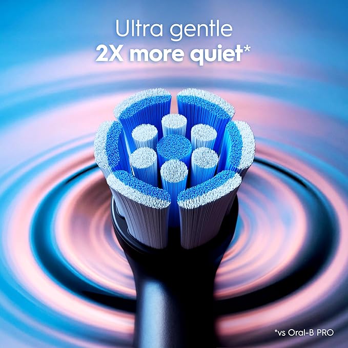 Oral-B iO Simple Clean Rechargeable Electric Powered Toothbrush, Pure White - Image 7