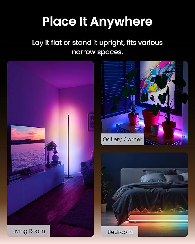 SwitchBot Smart RGBICWW Voice/APP Controlled Floor Lamp - Image 6