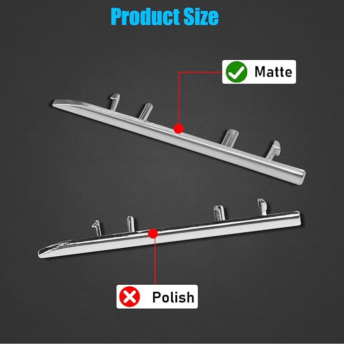 Jaronx Compatible with Mercedes Benz AC Button Trim E Class W212, Air - Image 4