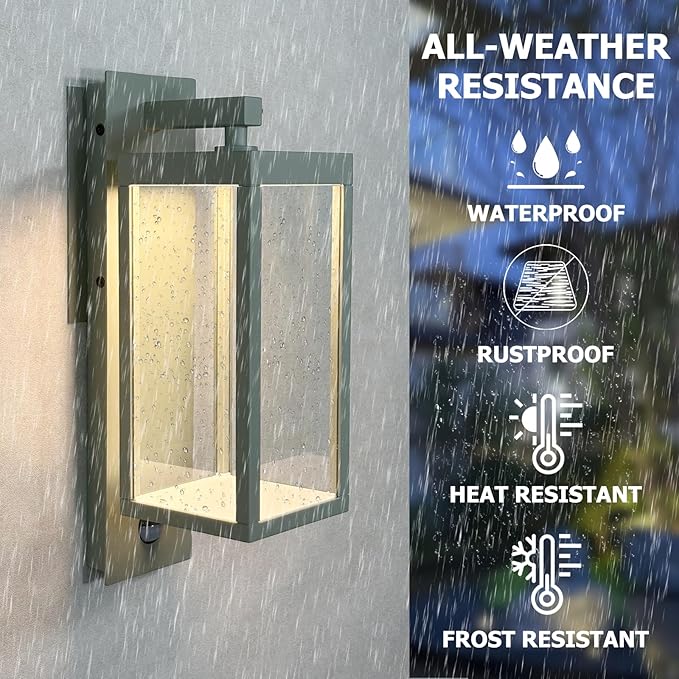 Lustrlach Outdoor Motion Sensor Wall Light - Image 4