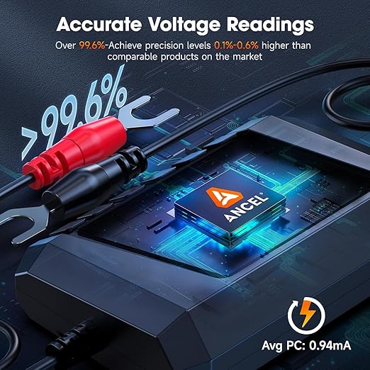ANCEL BM Series 24V 12V 6V Battery Monitor - Image 5
