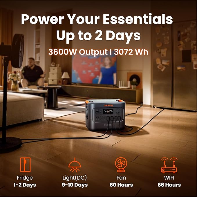 Jackery HomePower 3000 Portable Power Station - Image 2